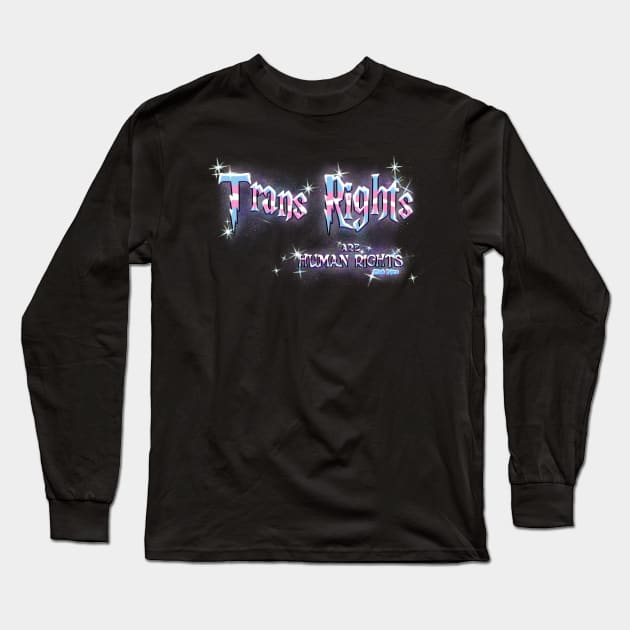 Trans Rights (Pride Colorway) Long Sleeve T-Shirt by Club Nico